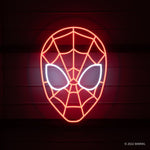 Spider Man Mask Neon Sign