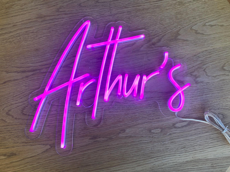 Arthur's Neon Sign