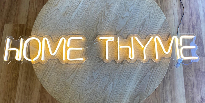 Home Thyme Neon Sign