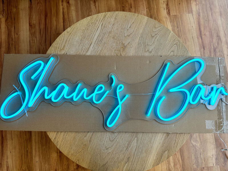 Shane's Bar Neon Sign