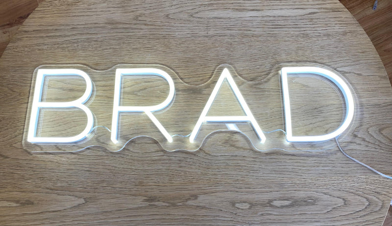 BRAD Neon Sign