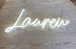 Lauren Neon Sign