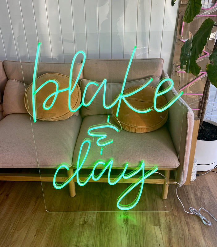 Blake & Clay Neon Sign