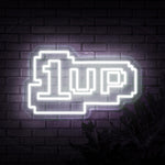1 Up Neon Sign