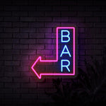 Bar This Way Neon Sign