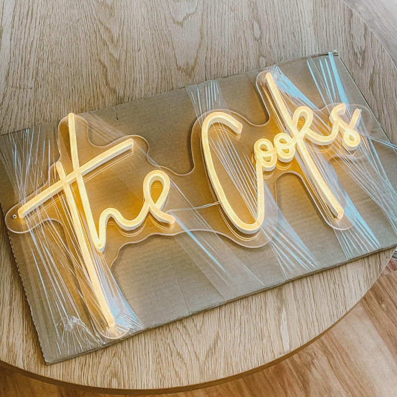The Cooks Neon Sign