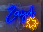 Zayd Neon Sign
