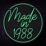 Made in Neon Sign