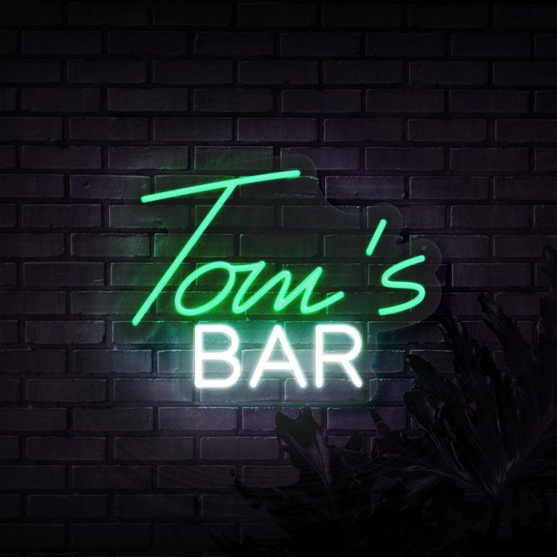 Personalised Bar Neon Sign