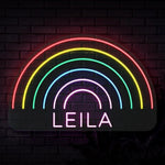 Personalised Rainbow Neon Sign