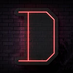 Personalized Initial Letter D Neon Sign