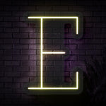 Personalized Initial Letter E Neon Sign