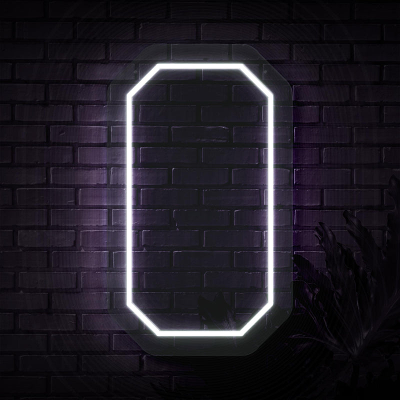 Personalized Initial Letter O Neon Sign