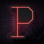 Personalized Initial Letter P Neon Sign