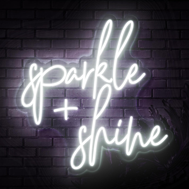 Sparkle & Shine Neon Sign